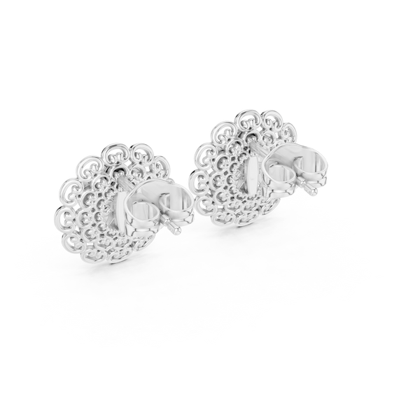 Vintage Soul lab grown diamond earring design
