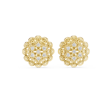 Vintage Soul lab grown diamond earring design