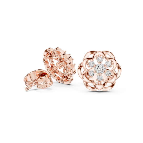 Fierce Look lab grown diamond earring design