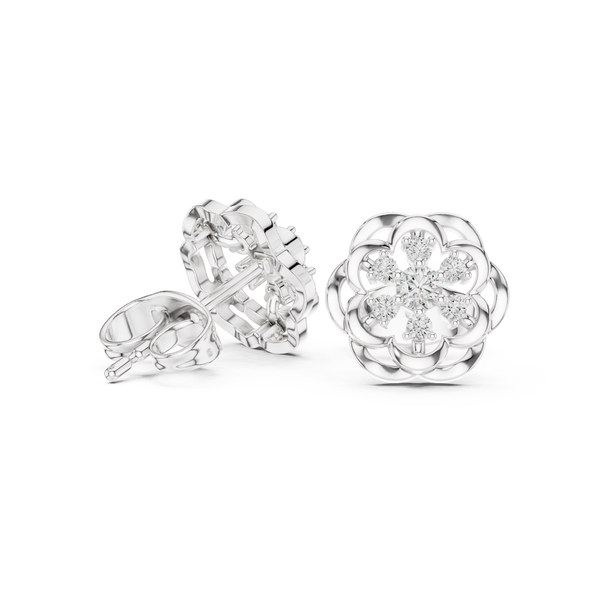 Fierce Look lab grown diamond earring design
