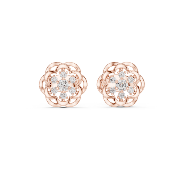 Fierce Look lab grown diamond earring design