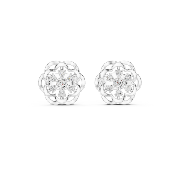 Fierce Look lab grown diamond earring design
