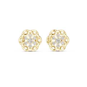 Fierce Look lab grown diamond earring design