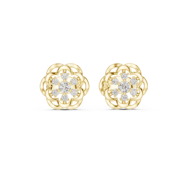 Fierce Look lab grown diamond earring design