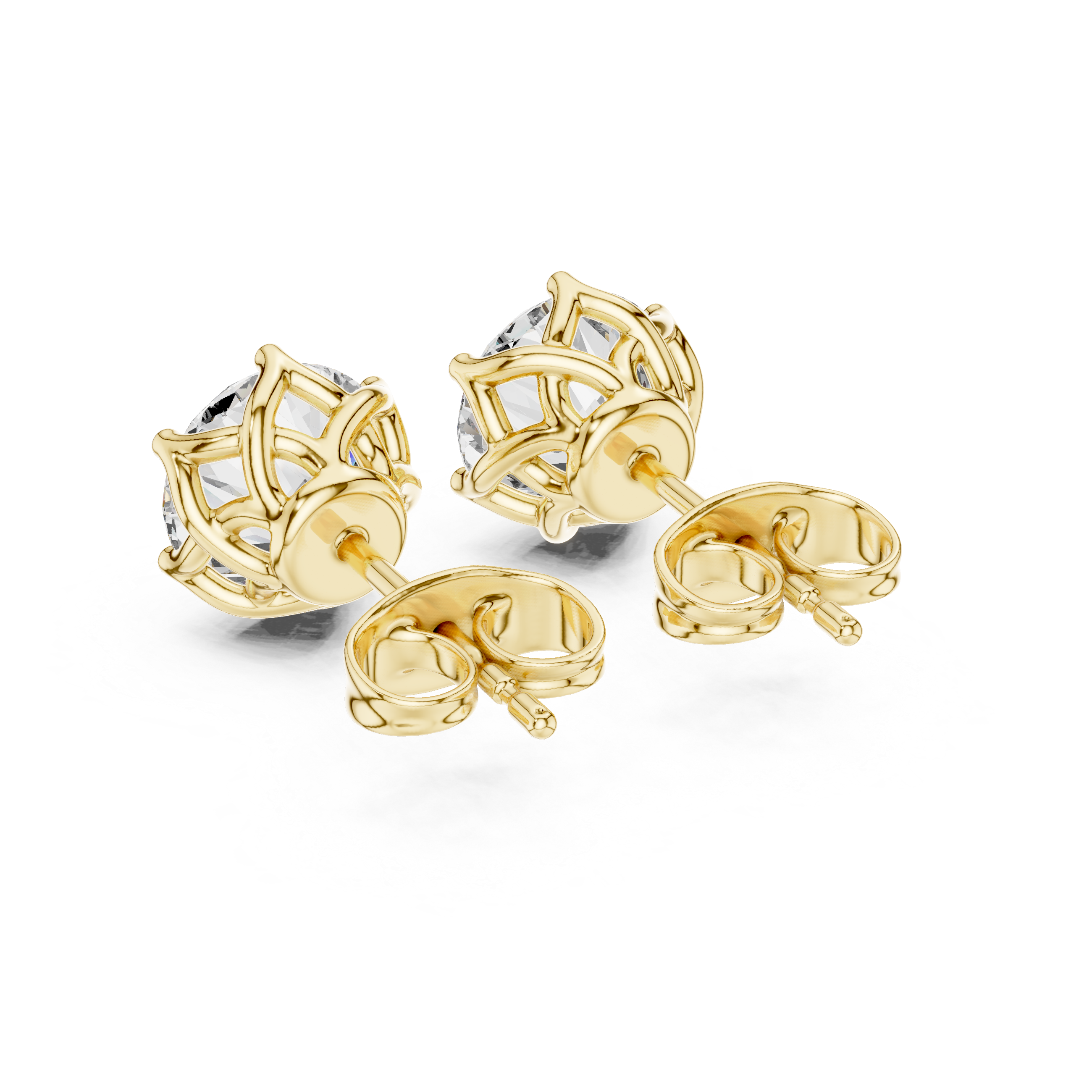 Brave Heart lab grown diamond earring design