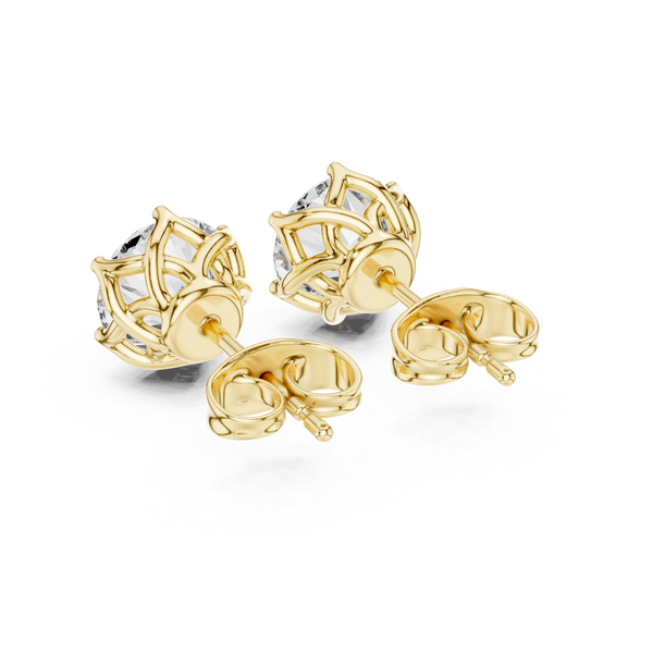 Brave Heart lab grown diamond earring design