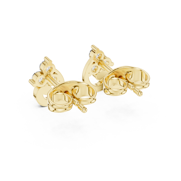 Silent Wish lab grown diamond earring design