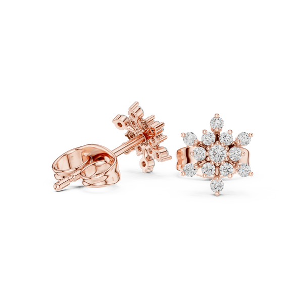 Fond Memory lab grown diamond earring design