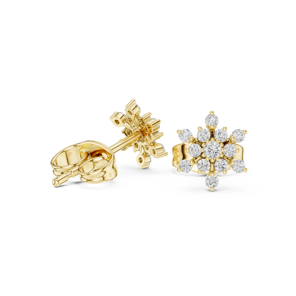 Fond Memory lab grown diamond earring design