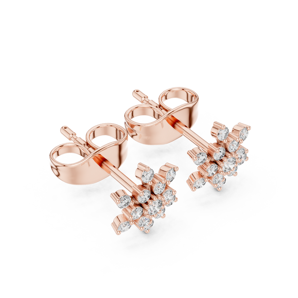 Fond Memory lab grown diamond earring design