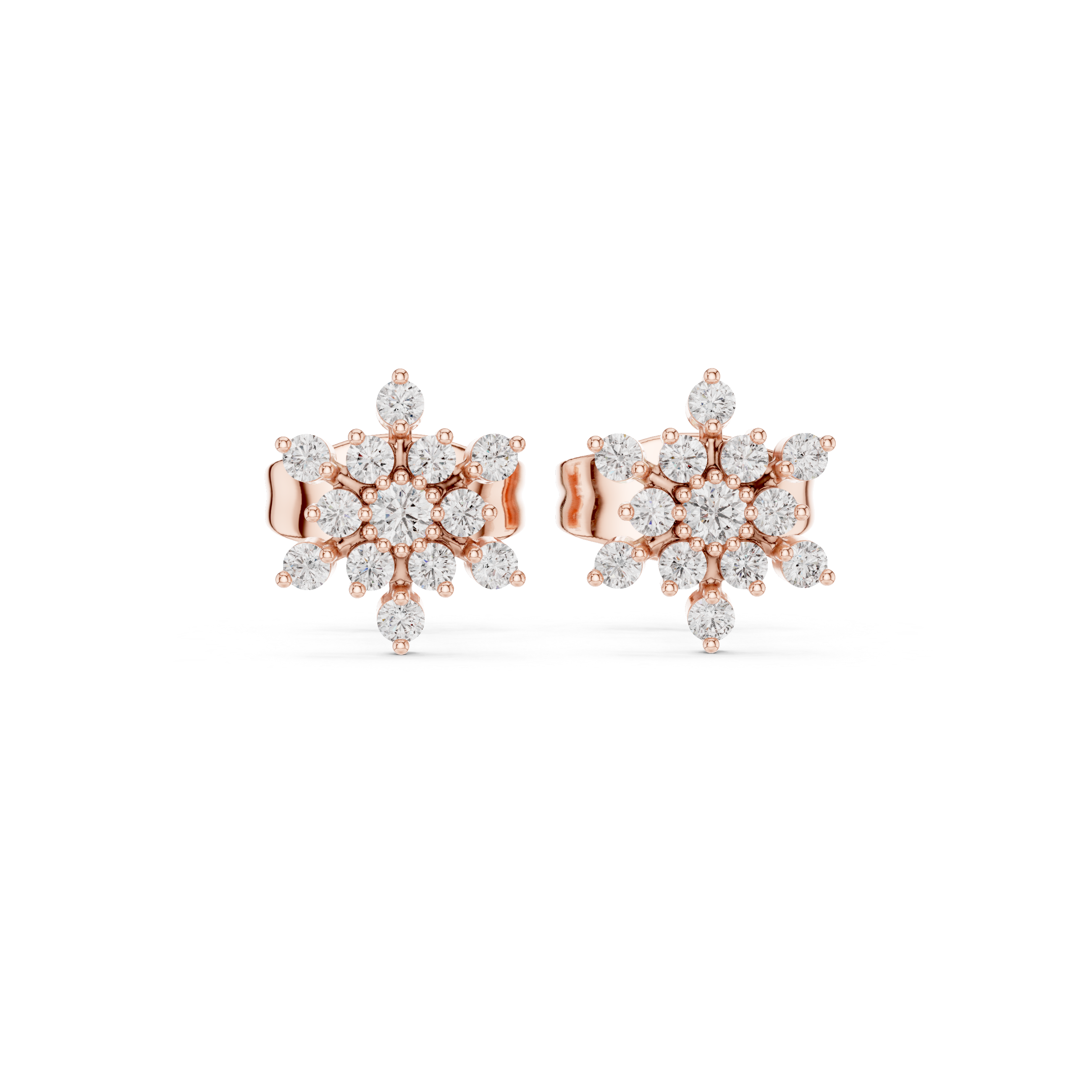 Fond Memory lab grown diamond earring design