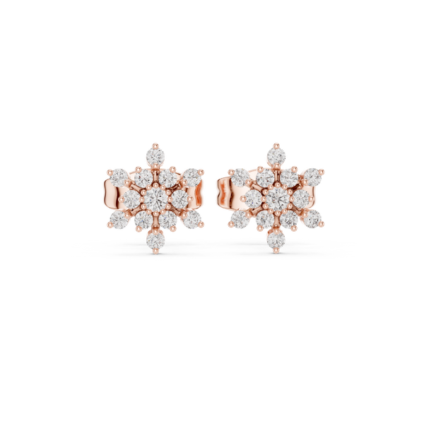 Fond Memory lab grown diamond earring design