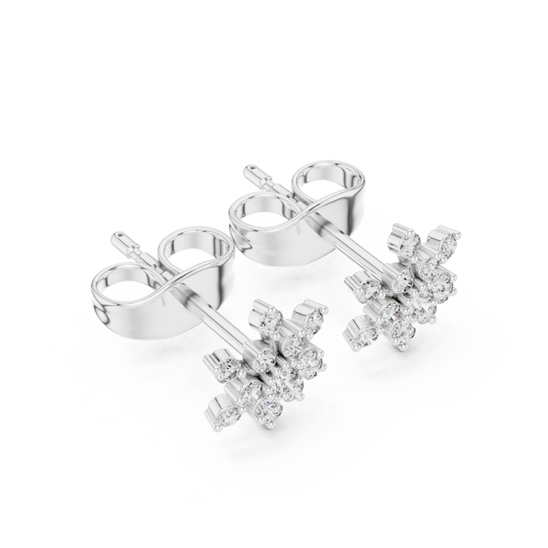 Fond Memory lab grown diamond earring design