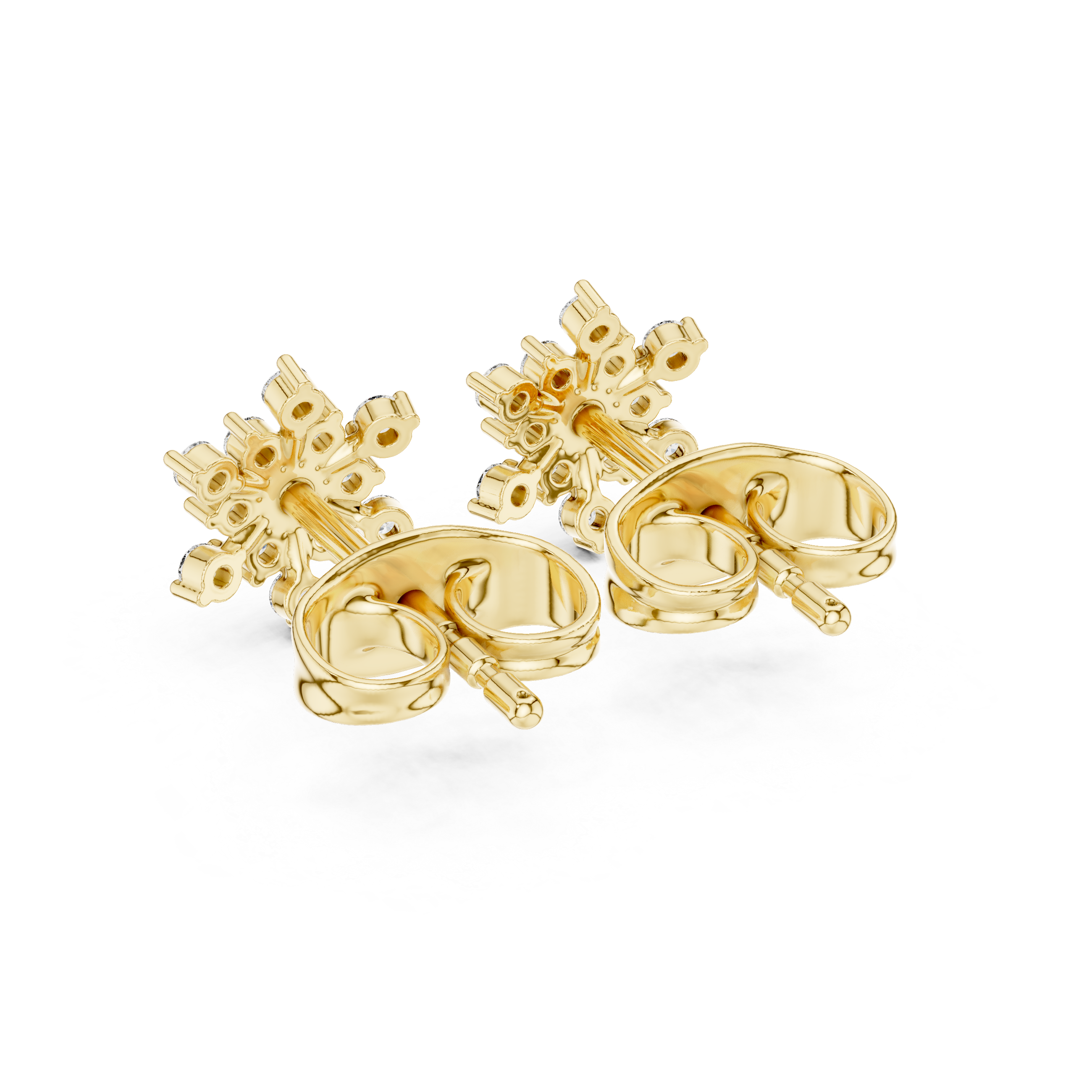 Fond Memory lab grown diamond earring design