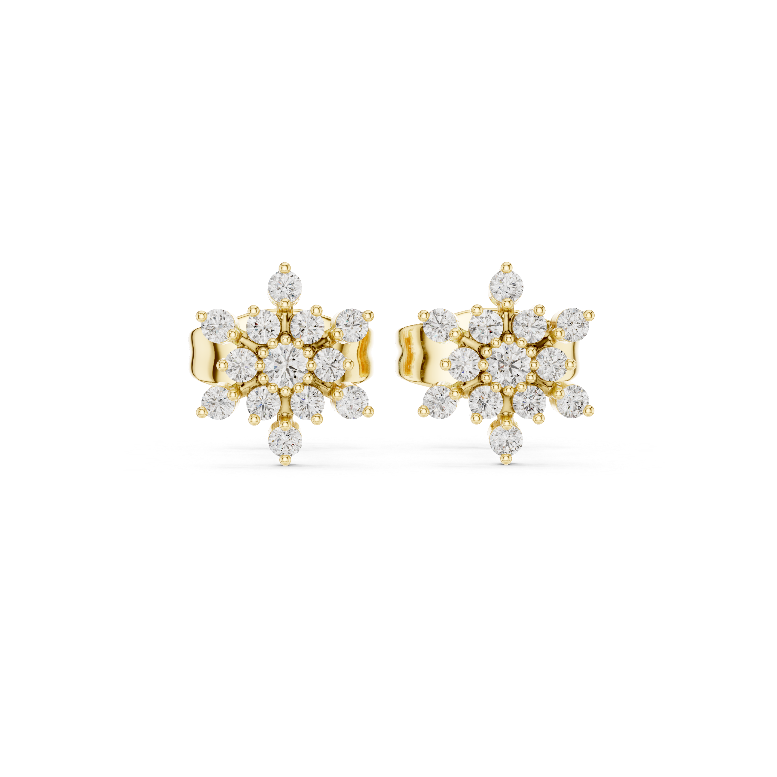 Fond Memory lab grown diamond earring design