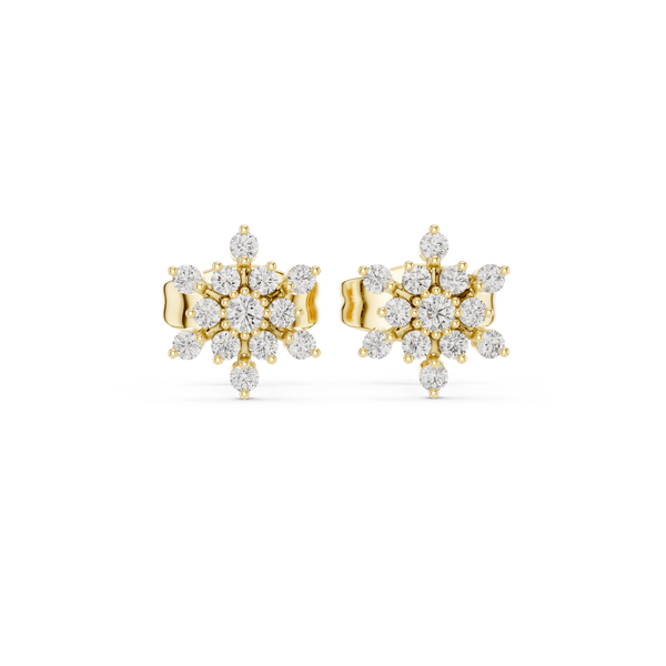 Fond Memory lab grown diamond earring design