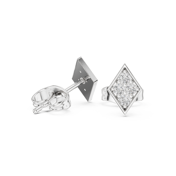 Free Bird lab grown diamond earring design