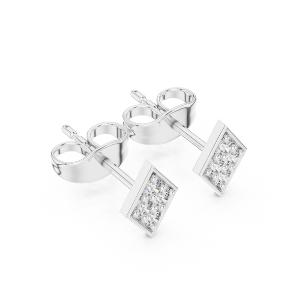 Free Bird lab grown diamond earring design