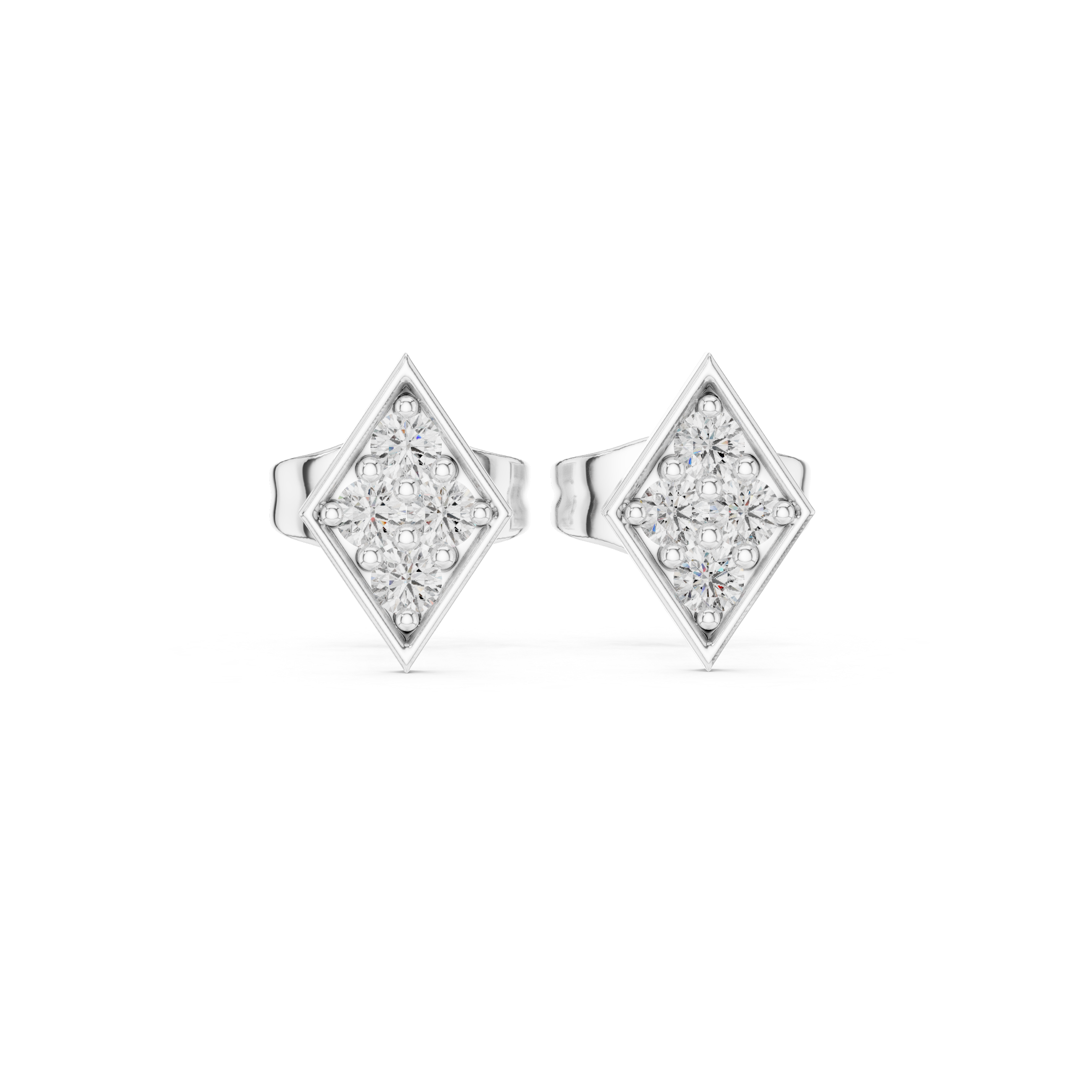 Free Bird lab grown diamond earring design