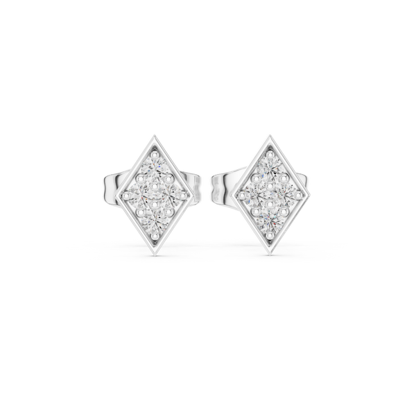 Free Bird lab grown diamond earring design