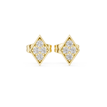 Free Bird lab grown diamond earring design