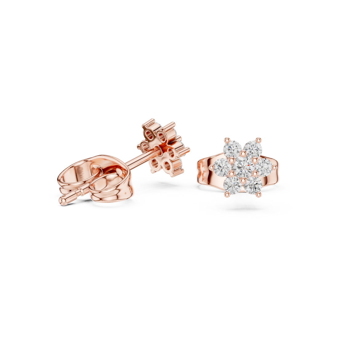 Love Song lab grown diamond earring design