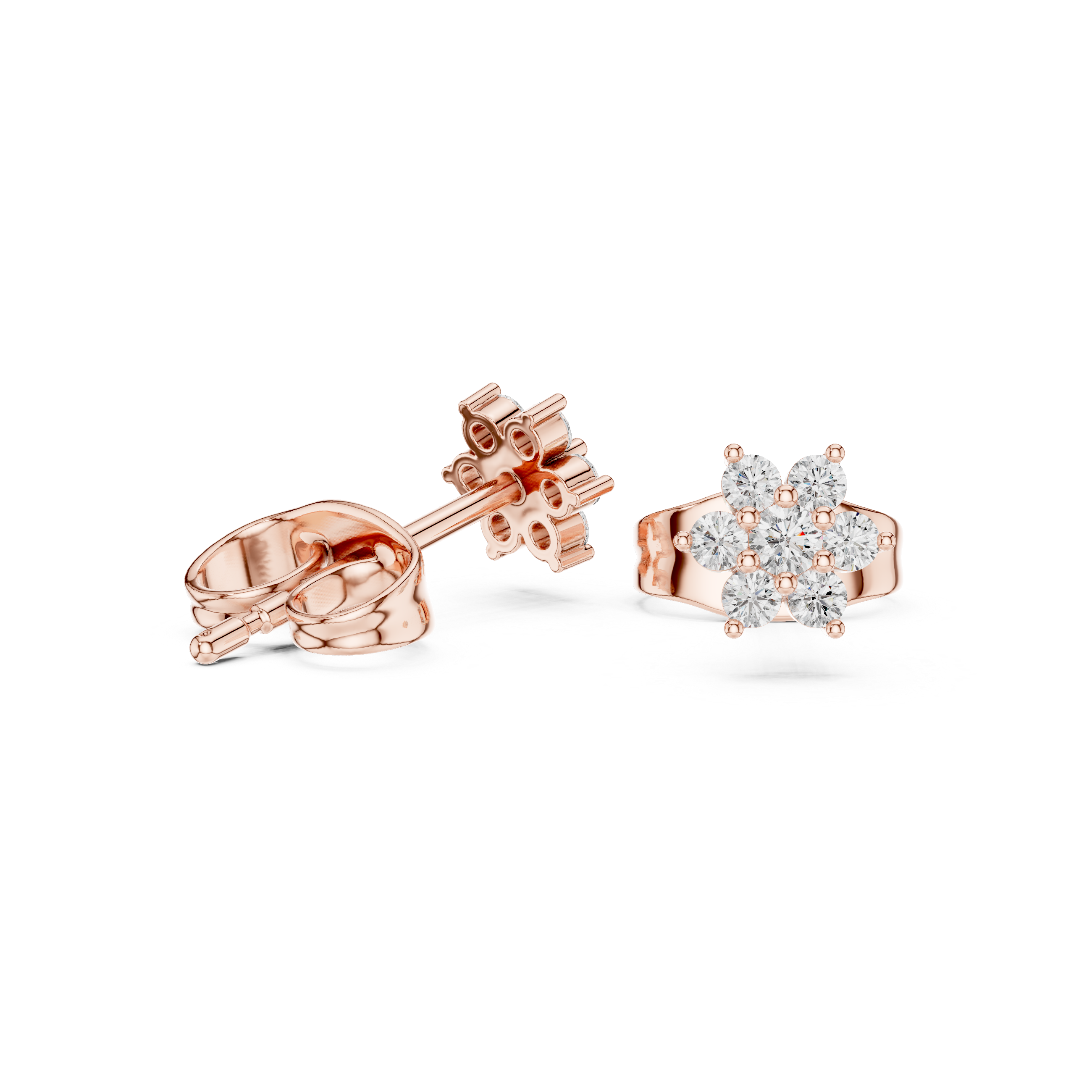 Love Song lab grown diamond earring design