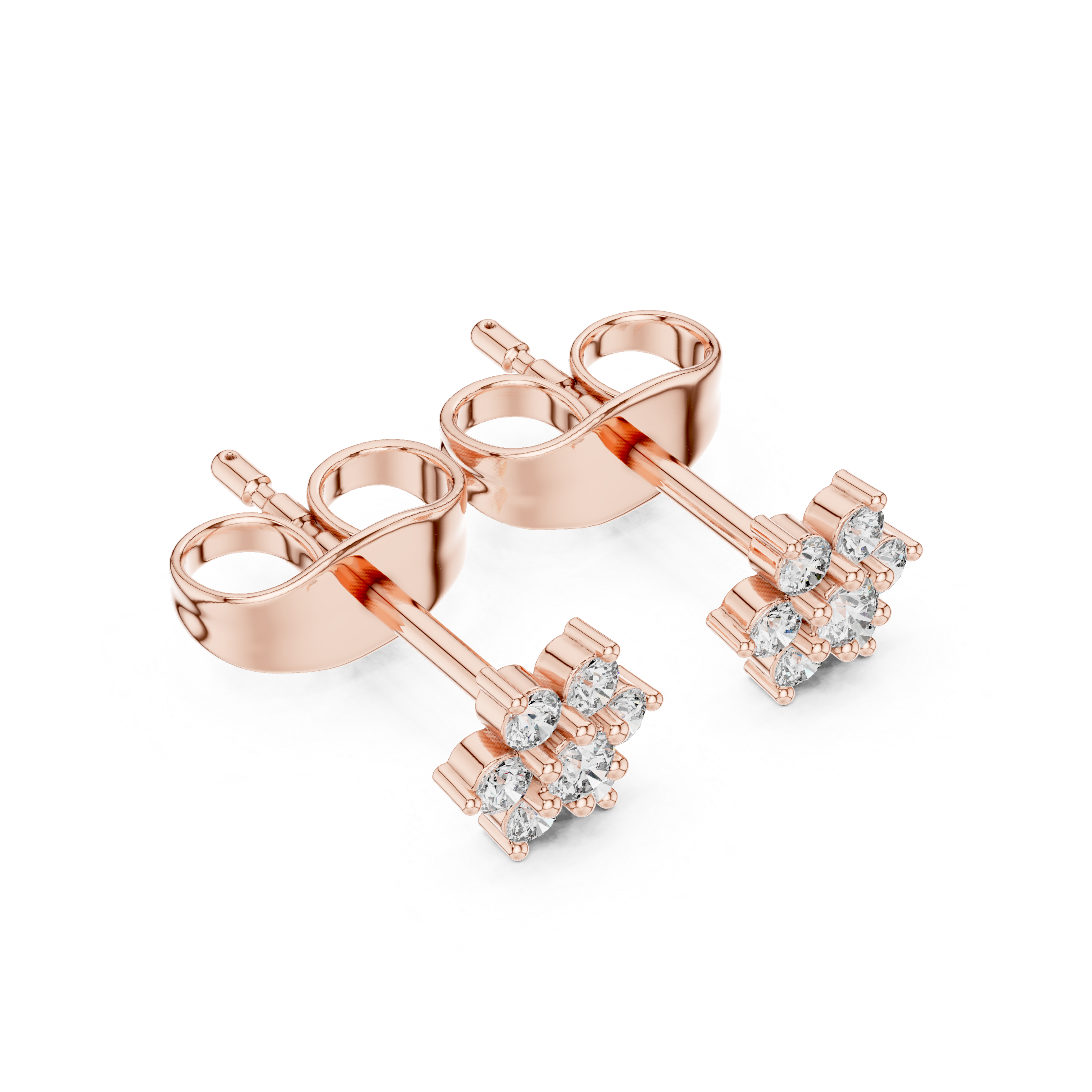 Love Song lab grown diamond earring design