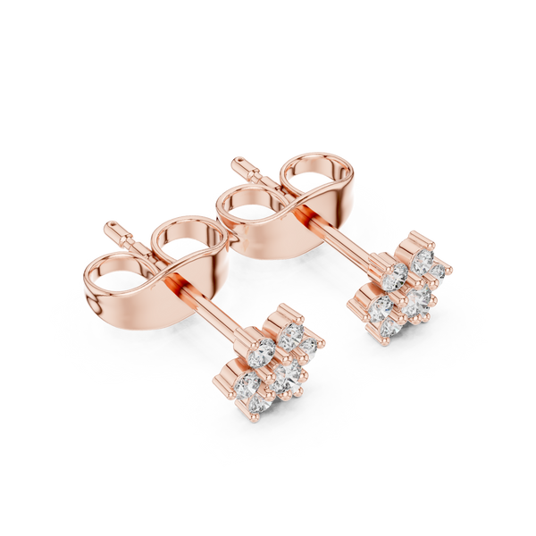 Love Song lab grown diamond earring design