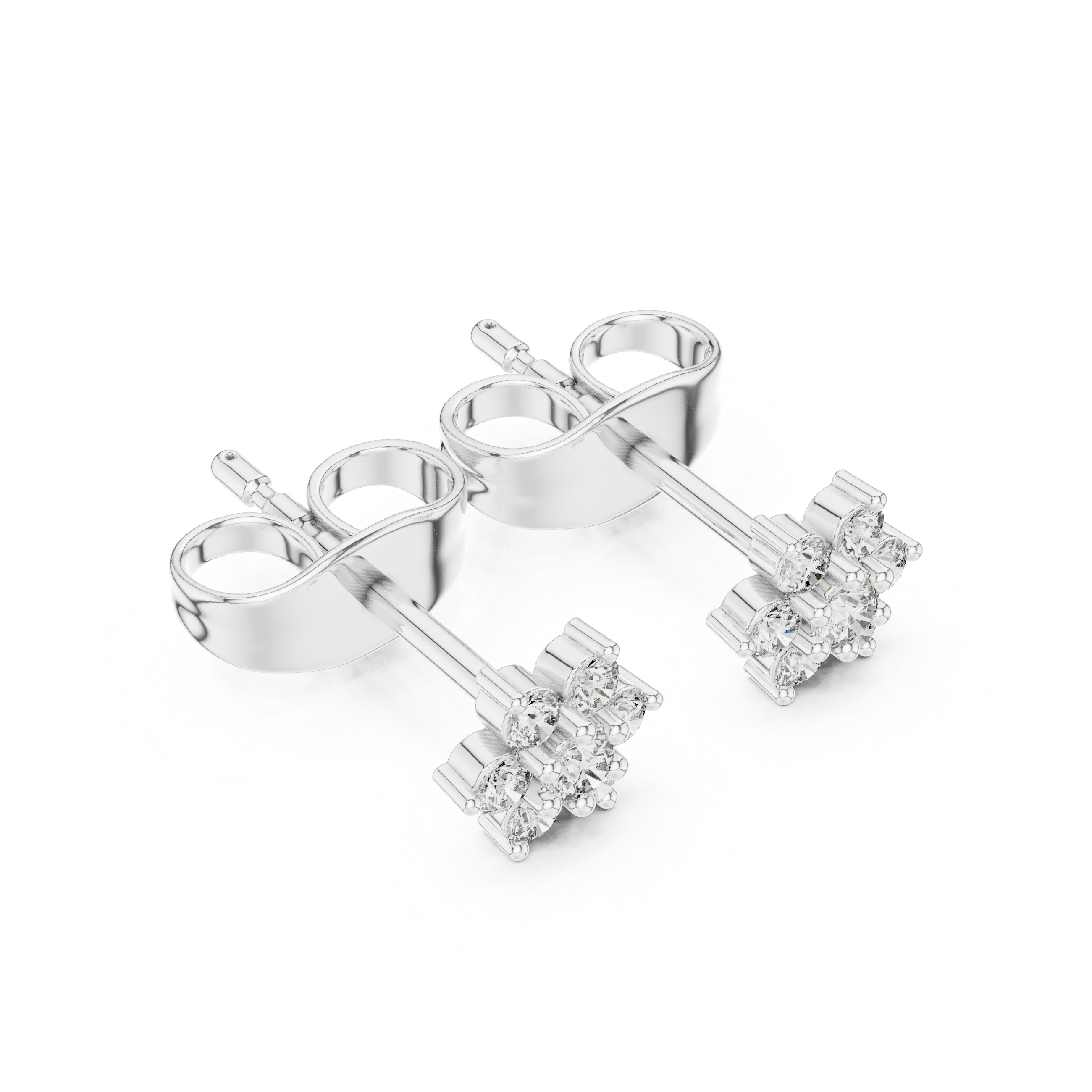 Love Song lab grown diamond earring design