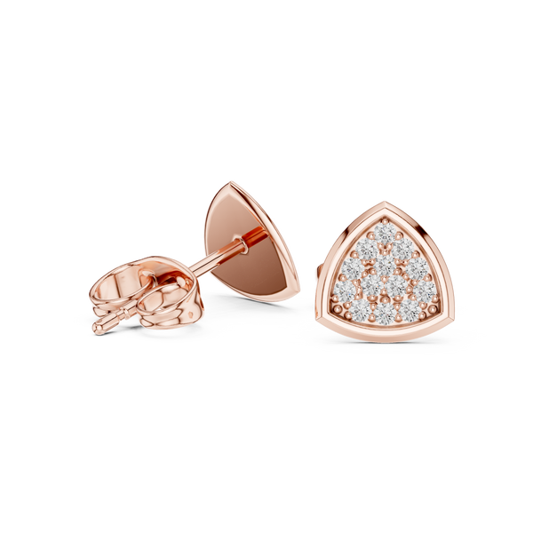 Bold Mark lab grown diamond earring design