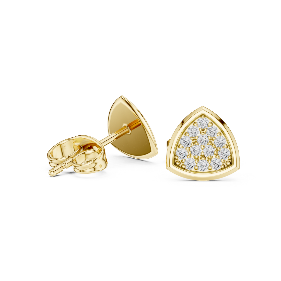 Bold Mark lab grown diamond earring design