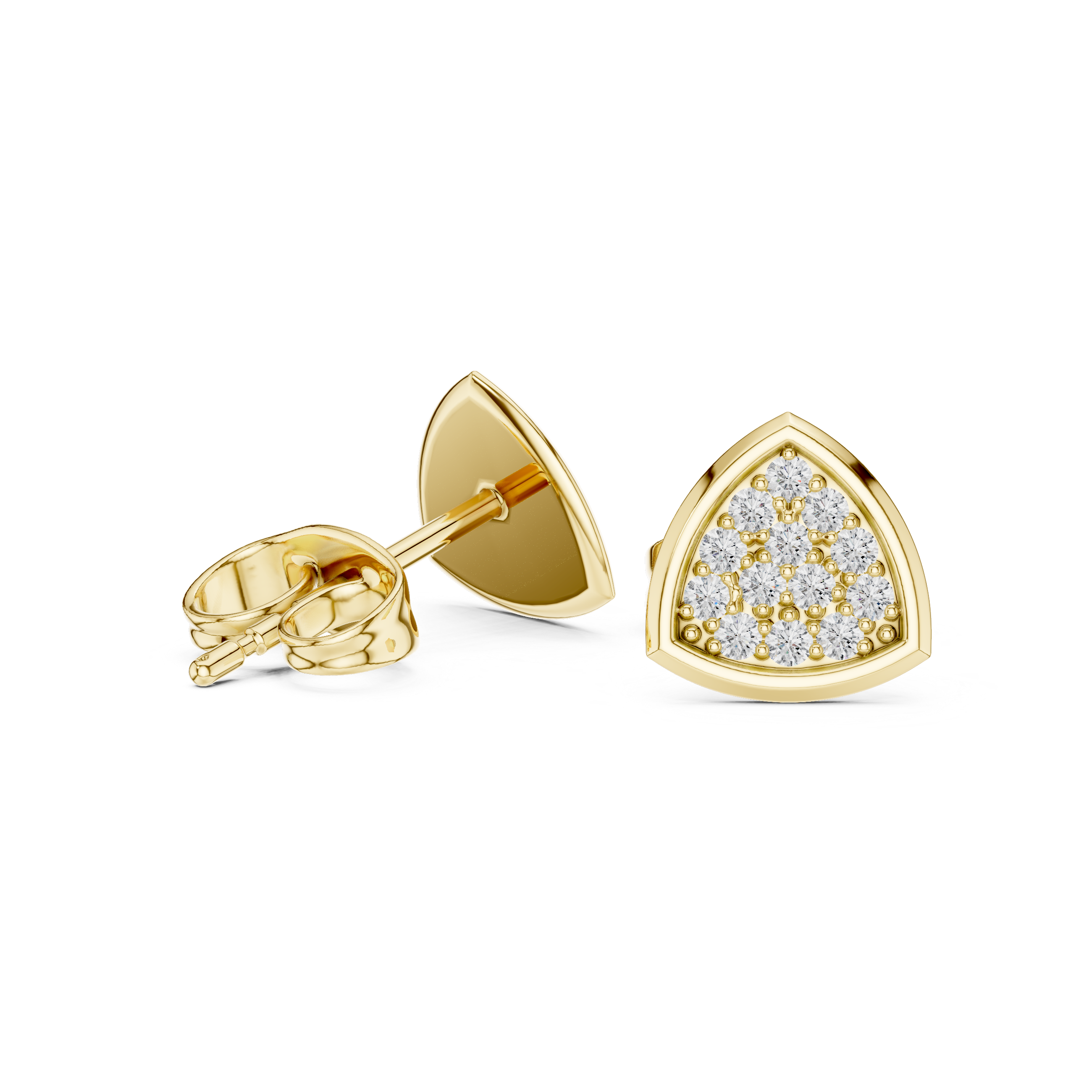 Bold Mark lab grown diamond earring design