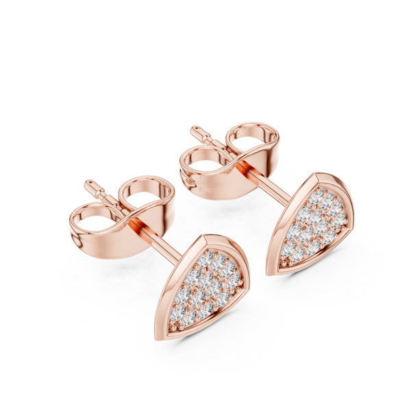 Bold Mark lab grown diamond earring design