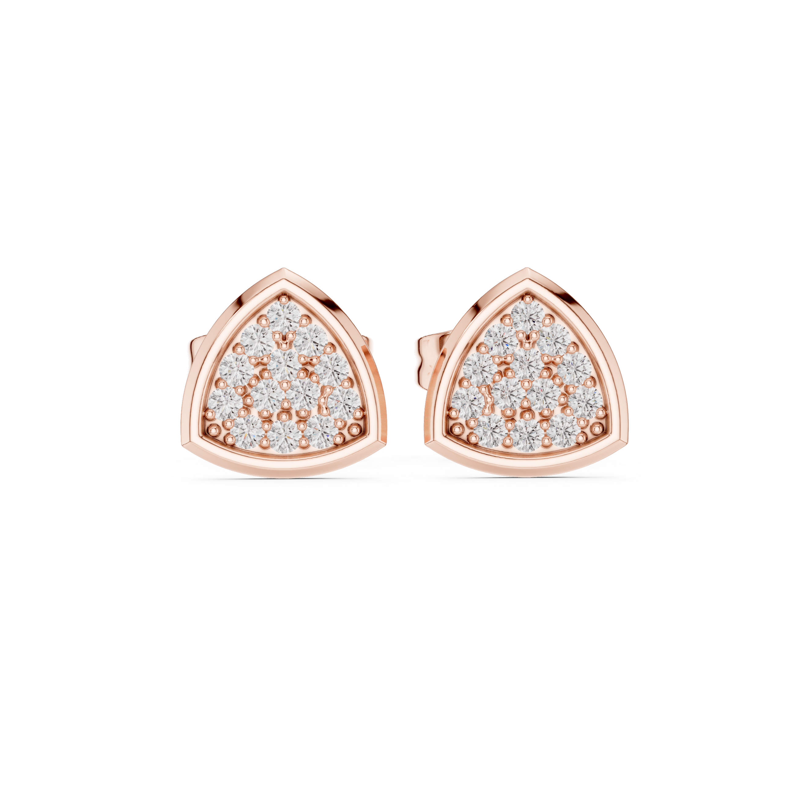 Bold Mark lab grown diamond earring design