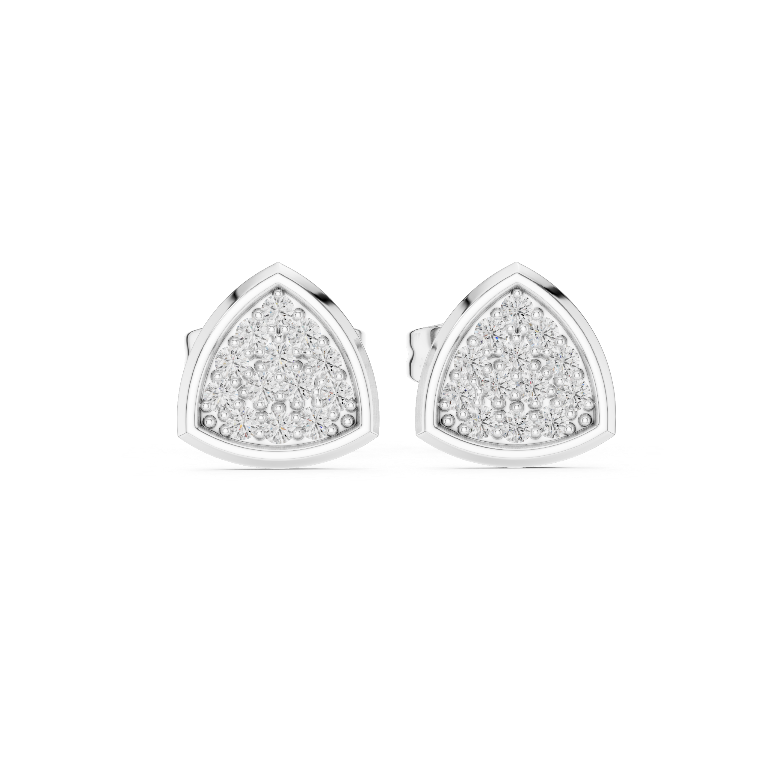 Bold Mark lab grown diamond earring design
