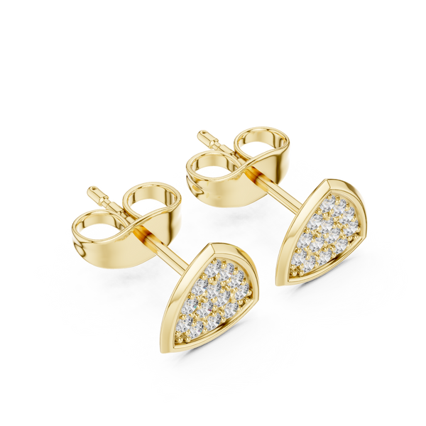 Bold Mark lab grown diamond earring design