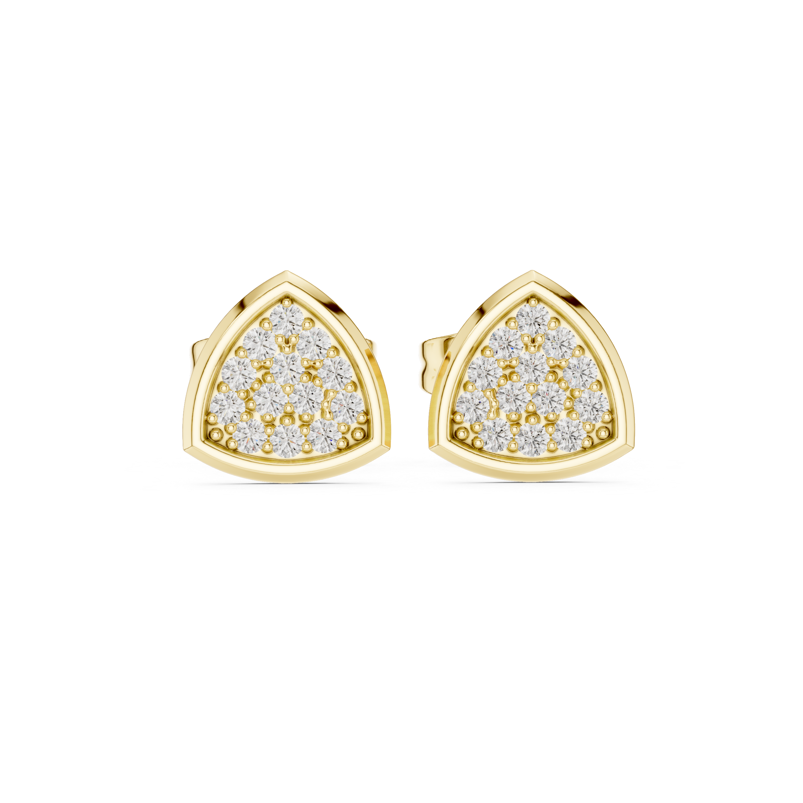 Bold Mark lab grown diamond earring design