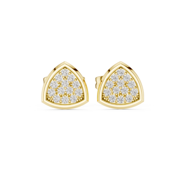 Bold Mark lab grown diamond earring design