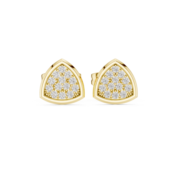 Bold Mark lab grown diamond earring design