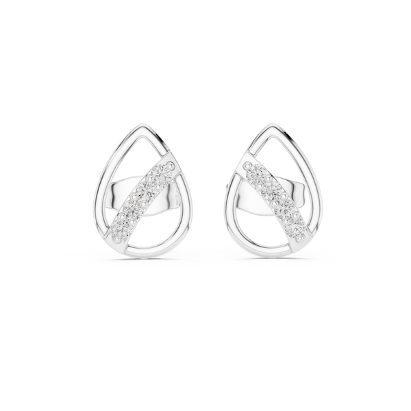 Clear Path lab grown diamond earring design