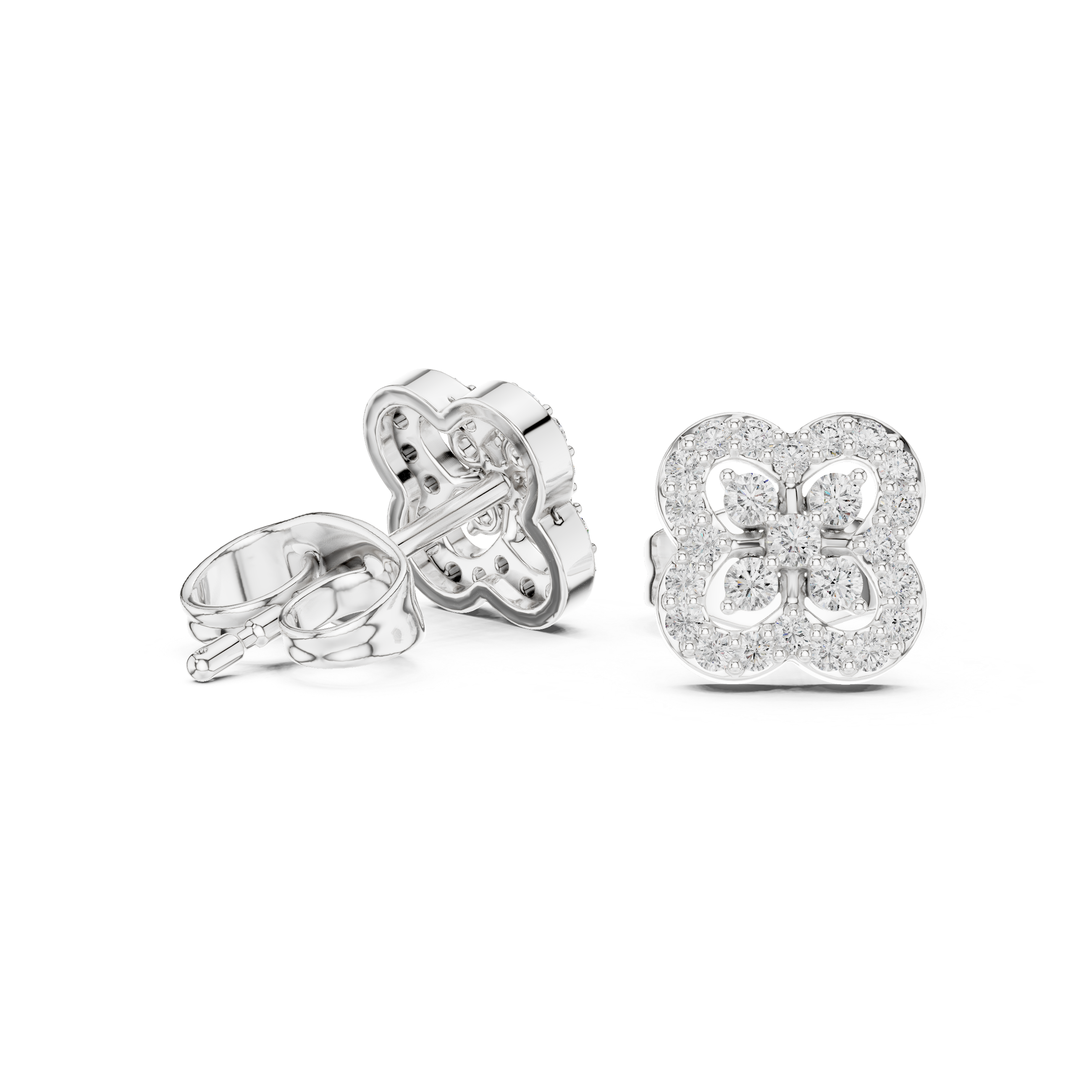 Noble Shine lab grown diamond earring design