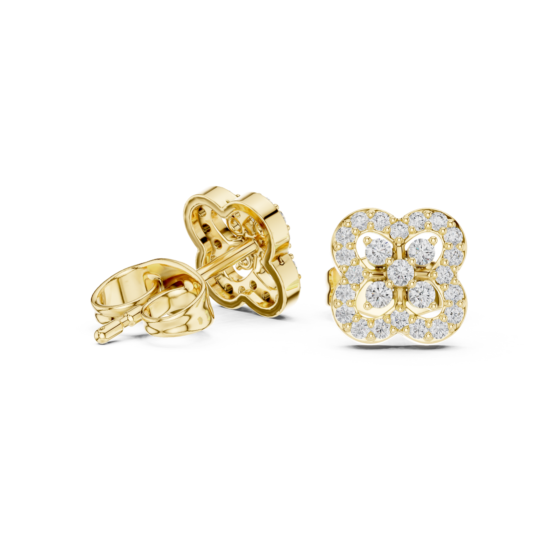 Noble Shine lab grown diamond earring design