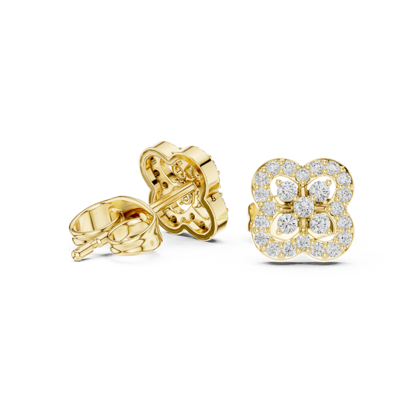 Noble Shine lab grown diamond earring design