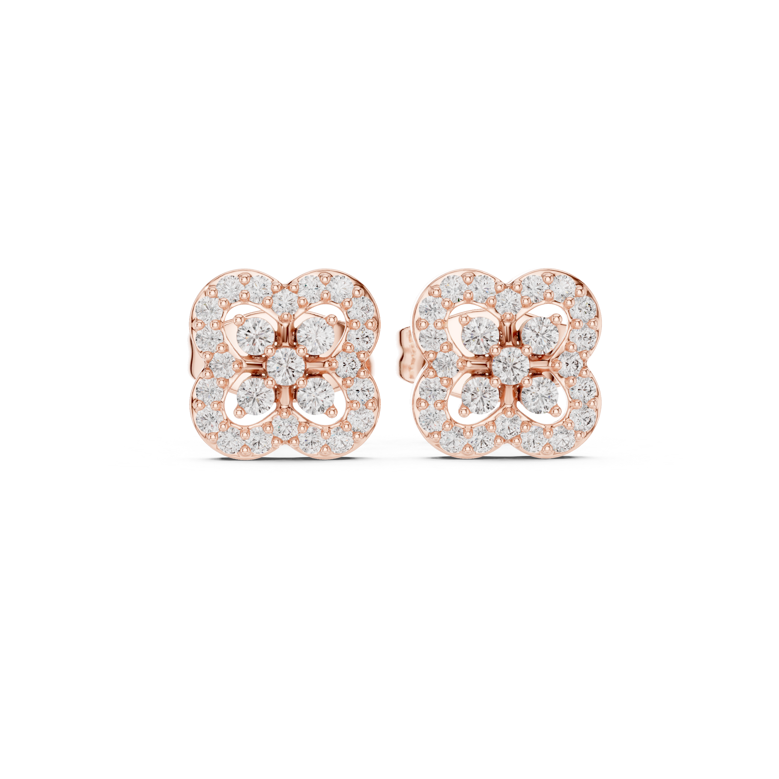 Noble Shine lab grown diamond earring design
