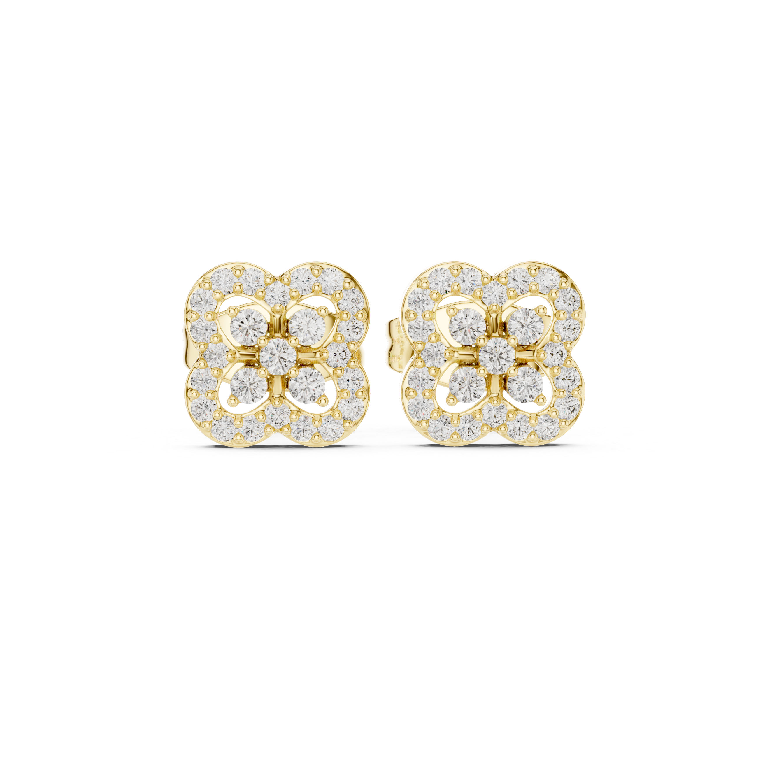 Noble Shine lab grown diamond earring design