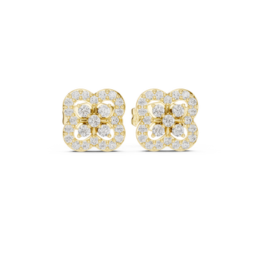 Noble Shine lab grown diamond earring design