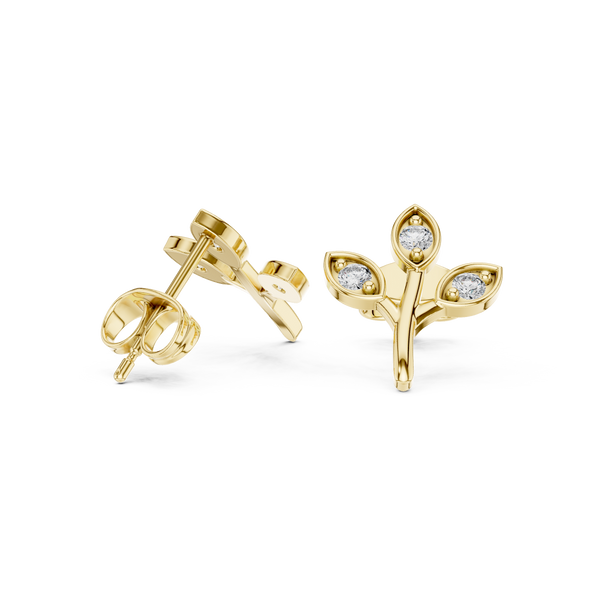 Pure Essence lab grown diamond earring design