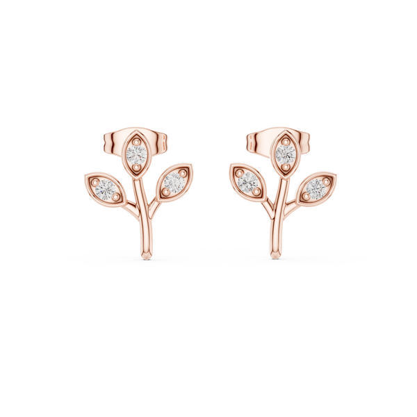 Pure Essence lab grown diamond earring design