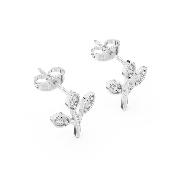 Pure Essence lab grown diamond earring design